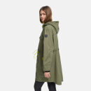 Marikoo Trüffelbonbon Damen Mantel N133 Olive Leaf Größe XXL - Gr.44