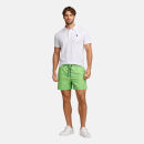 U.S. POLO ASSN. Herren Schwimmshorts Badehose P026 Grün-Orange Größe S - Gr. S