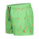U.S. POLO ASSN. Herren Schwimmshorts Badehose P026 Grün-Orange Größe S - Gr. S