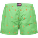 U.S. POLO ASSN. Herren Schwimmshorts Badehose P026 Grün-Orange Größe S - Gr. S