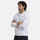 U.S. POLO ASSN. Herren Sweatjacke Hoodie P027 Weiss-Navy-Größe S - Gr. S