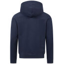 U.S. POLO ASSN. Herren Sweatjacke Hoodie P027 Navy-Royal-Größe S - Gr. S