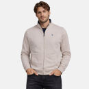 U.S. POLO ASSN. Herren Sweatjacke P028 Sand-Royal-Größe XL - Gr. XL
