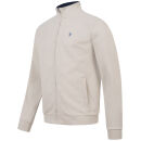 U.S. POLO ASSN. Herren Sweatjacke P028 Sand-Royal-Größe XL - Gr. XL