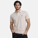 U.S. POLO ASSN. Herren Poloshirt P029 Sand-Braun-Größe L - Gr. L