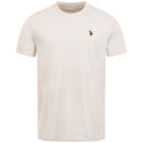 U.S. POLO ASSN Herren T-Shirt P030 Sand-Braun-Größe M - Gr. M