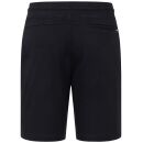U.S. POLO ASSN. Herren Sweatshorts P031 Schwarz-Rot-Größe S - Gr. S