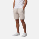 U.S. POLO ASSN. Herren Sweatshorts P031 Sand-Royal-Größe M - Gr. M
