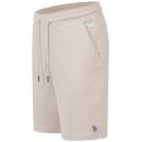 U.S. POLO ASSN. Herren Sweatshorts P031 Sand-Royal-Größe M - Gr. M