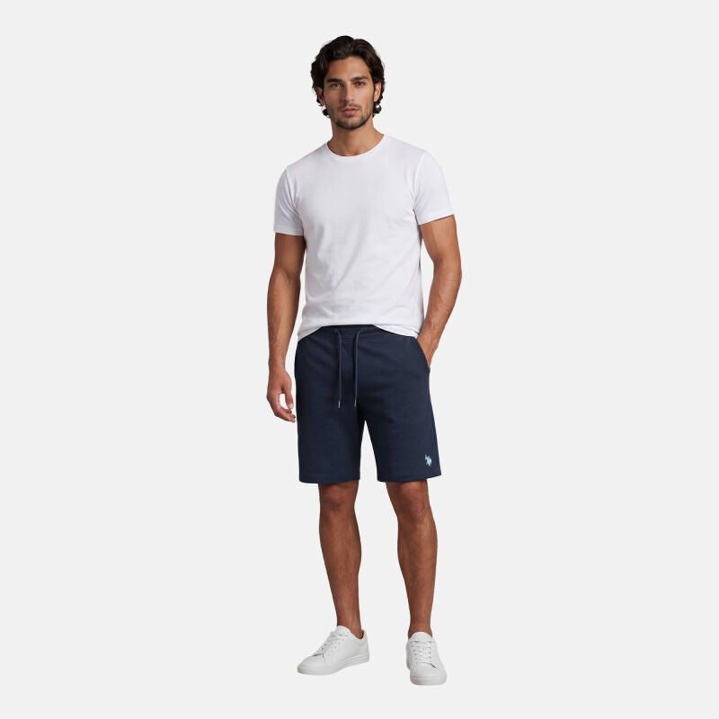 U.S. POLO ASSN. Herren Sweatshorts P031 Navy-Royal-Größe S - Gr. S