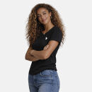 U.S. POLO ASSN. Damen T-Shirt rundhals P032 Schwarz-Weiss-Größe S - Gr. S