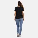 U.S. POLO ASSN. Damen T-Shirt rundhals P032 Schwarz-Weiss-Größe XL - Gr. XL