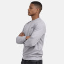 U.S. POLO ASSN. Herren Sweatshirt rundhals P033 GrauMelange--Blau Größe XXL - Gr. 2XL
