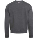 U.S. POLO ASSN. Herren Sweatshirt rundhals P033 AnthrazitMelange-Rot Größe L - Gr. L