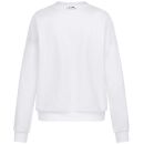U.S. POLO ASSN. Damen Sweatshirt P034 Weiss-Lila Größe L - Gr. L