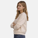 U.S. POLO ASSN. Damen Sweatshirt P034 Beige-Pink Größe L - Gr. L