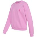 U.S. POLO ASSN. Damen Sweatshirt P034 Pink-Pink Größe XXL - Gr. 2XL
