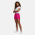 U.S. POLO ASSN. Damen Shorts P035 Fuchsia-Royal Größe S - Gr. S