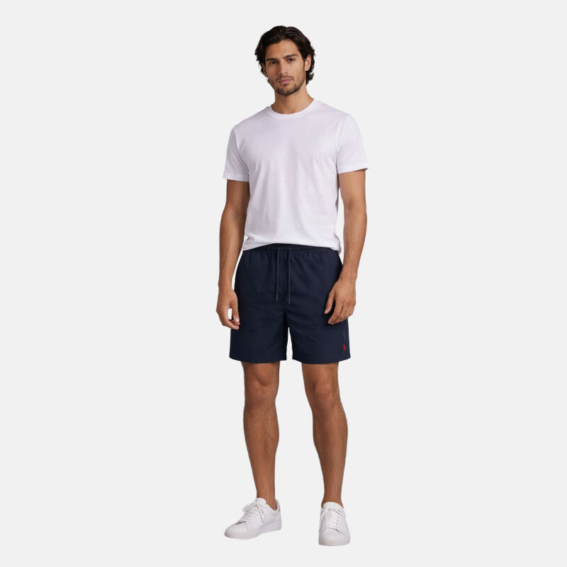 U.S. POLO ASSN. Herren Schwimmshorts P036 Navy-Rot Größe L - Gr. L