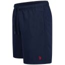 U.S. POLO ASSN. Herren Schwimmshorts P036 Navy-Rot Größe L - Gr. L