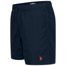 U.S. POLO ASSN. Herren Schwimmshort Badehose Fashion P005 Navy-Rot-Größe L - Gr. L