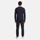 U.S. POLO ASSN. Herren Longsleeve Basic Shirt P003 Navy-Rot-Größe S - Gr. S