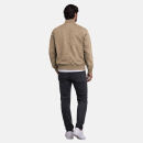 U.S. POLO ASSN. Herren Jacke P037 Beige-Navy-Größe 48 - Gr. M