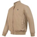 U.S. POLO ASSN. Herren Jacke P037 Beige-Navy-Größe 48 - Gr. M