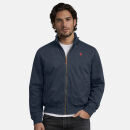 U.S. POLO ASSN. Herren Jacke P037 Navy-Rot-Größe 54 - Gr. XXL