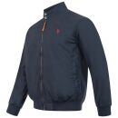 U.S. POLO ASSN. Herren Jacke P037 Navy-Rot-Größe 54 - Gr. XXL