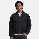 U.S. POLO ASSN. Herren Jacke P037 Schwarz-Rot-Größe 54 - Gr. XXL