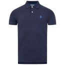 U.S. POLO ASSN. Herren Poloshirt Shortsleeve P039 Navy-Royal-Größe XXXL - Gr. 3XL