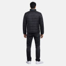 U.S. POLO ASSN. Herren Steppjacke P041 Schwarz-Rot-Größe L - Gr. L