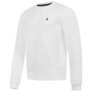 U.S. POLO ASSN. Herren Sweatshirt P042 Weiss-Navy-Größe XXL - Gr. 2XL
