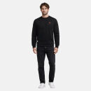 U.S. POLO ASSN. Herren Sweatshirt P042 Schwarz-Rot-Größe XXXL - Gr. 3XL