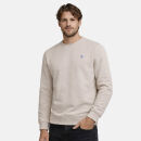 U.S. POLO ASSN. Herren Sweatshirt P042 Sand-Blau-Größe M - Gr. M