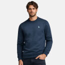 U.S. POLO ASSN. Herren Sweatshirt P042 Navy-Hellblau-Größe L - Gr. L