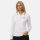 U.S. POLO ASSN. Damen Poloshirt Longsleeve P043 Weiss-Navy-Größe M - Gr. M
