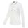 U.S. POLO ASSN. Damen Poloshirt Longsleeve P043 Weiss-Navy-Größe M - Gr. M