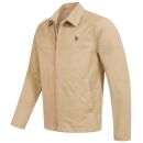 U.S. POLO ASSN. Herren Jacke P044 Beige-Navy-Größe 52 - Gr. XL
