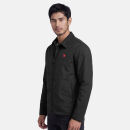 U.S. POLO ASSN. Herren Jacke P044 Schwarz-Rot-Größe 54 - Gr. XXL