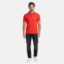 U.S. POLO ASSN. Herren Poloshirt Shortsleeve P040 Rot-Royal-Größe M - Gr. M