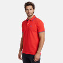 U.S. POLO ASSN. Herren Poloshirt Shortsleeve P040 Rot-Royal-Größe M - Gr. M