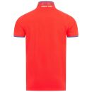 U.S. POLO ASSN. Herren Poloshirt Shortsleeve P040 Rot-Royal-Größe M - Gr. M