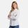 U.S. POLO ASSN. Damen Leinenshirt P045 Weiss-Navy Größe M - Gr. M