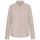 U.S. POLO ASSN. Damen Leinenshirt P045 Beige-Weiss Größe S - Gr. S