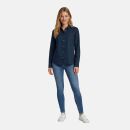 U.S. POLO ASSN. Damen Leinenshirt P045 Navy-Rot Größe XXL - Gr. 2XL