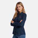 U.S. POLO ASSN. Damen Leinenshirt P045 Navy-Rot Größe XXL - Gr. 2XL