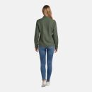 U.S. POLO ASSN. Damen Leinenshirt P045 Olive-Beige Größe L - Gr. L