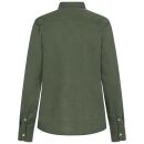U.S. POLO ASSN. Damen Leinenshirt P045 Olive-Beige Größe L - Gr. L